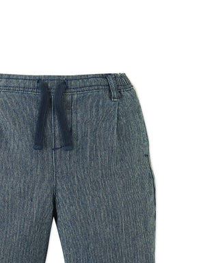 Baby Jean Dark Wash Denim Pants close-up detail