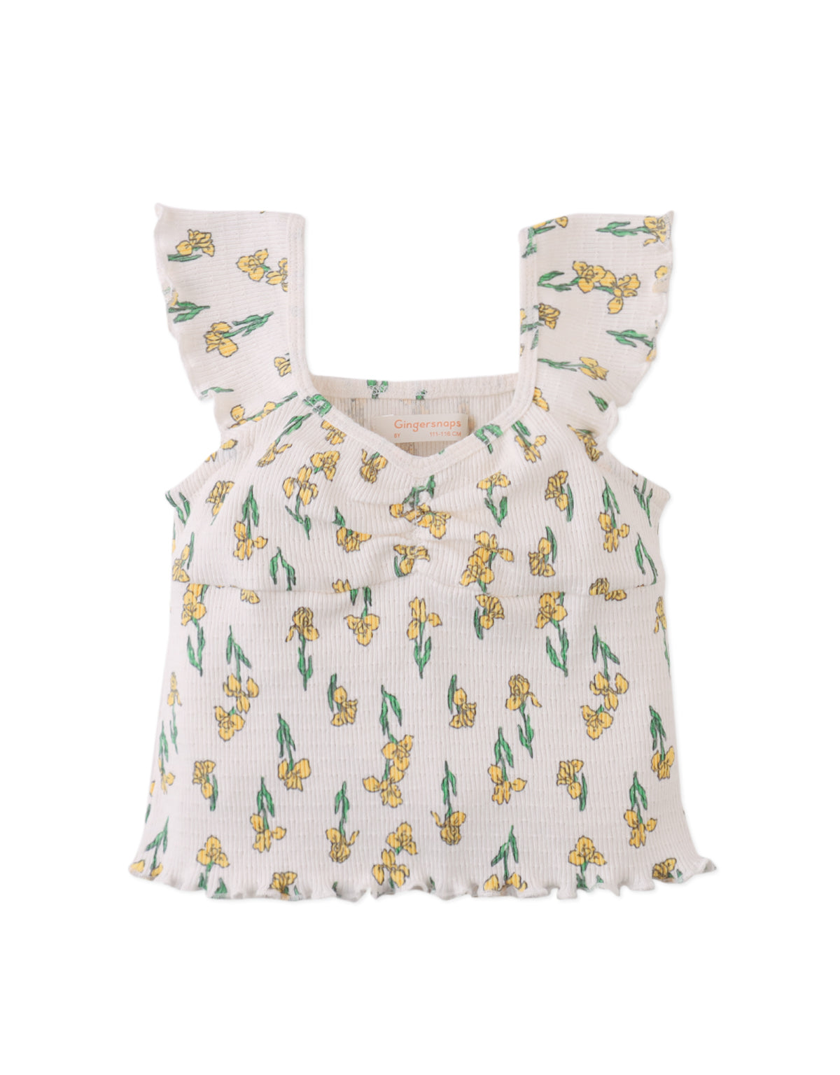 Cassandara Sweetheart Neckline Top and Ribbed Skort Set style detail