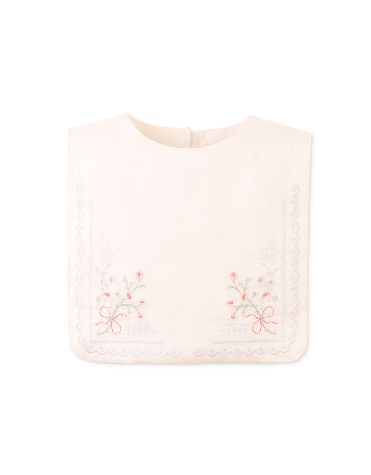 Baby Sharpay Embroidered Blouse & Shorts Set front view