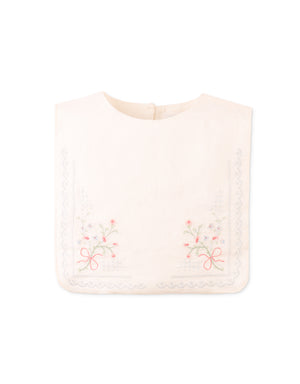 Baby Sharpay Embroidered Blouse & Shorts Set front view