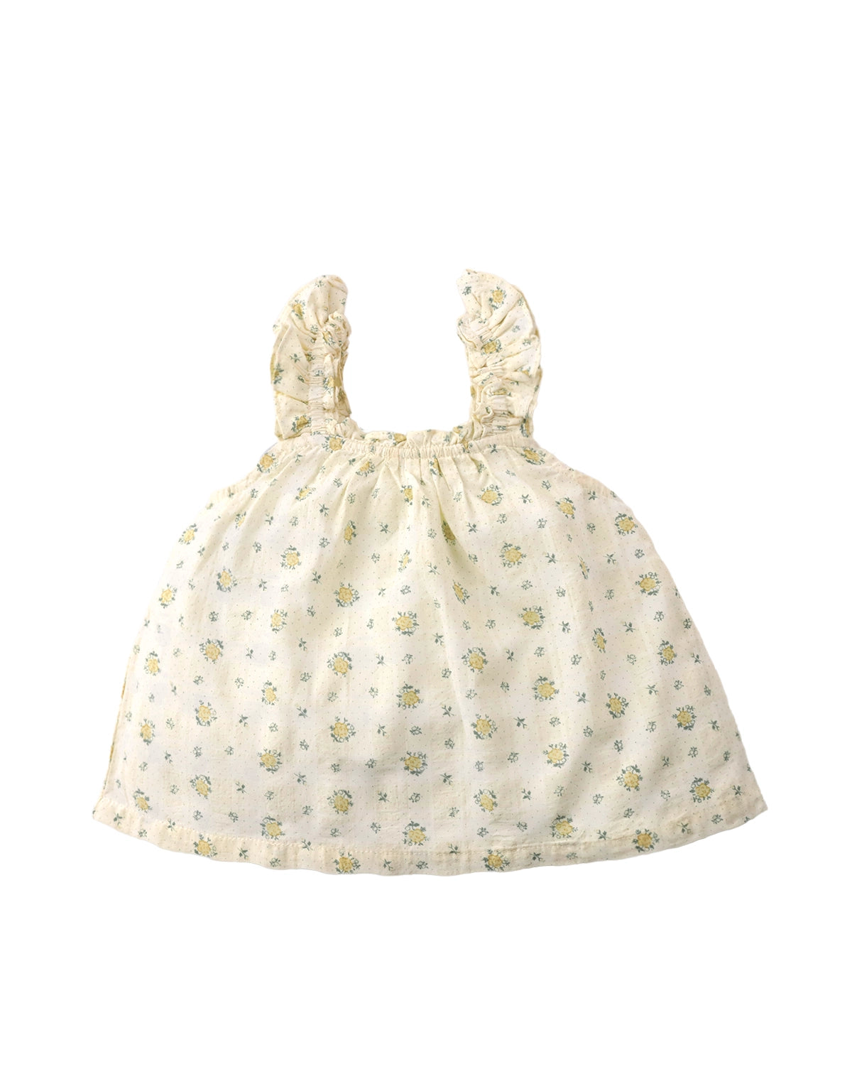 Baby Yvaine Floral Ruffled Top and Shorts Set