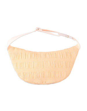 Cynthia Belt Bag With Ruffles close-up detail