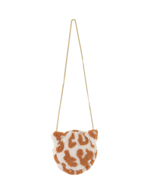 Girls Sherpa Round Sling Bag style detail
