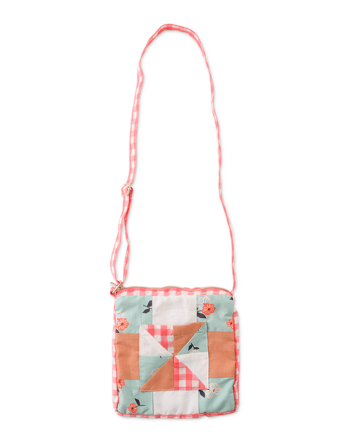 GIRLS ELIZA PATCHWORK CROSS-BODY BAG