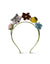 GIRLS CROWN WITH APPLIQUE HEADBAND