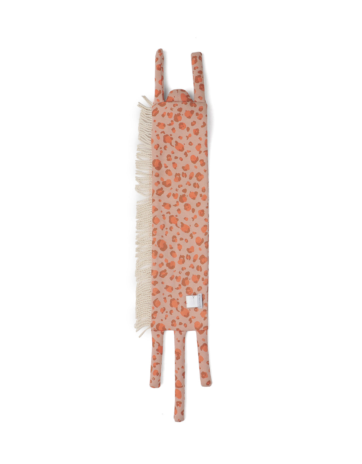 Leopard Scarf With Fringes outfit styling