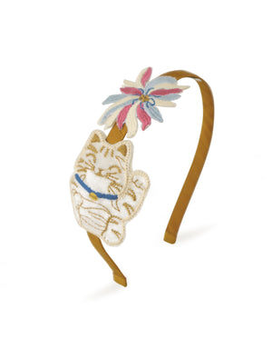 Lucky Cat Headband front view