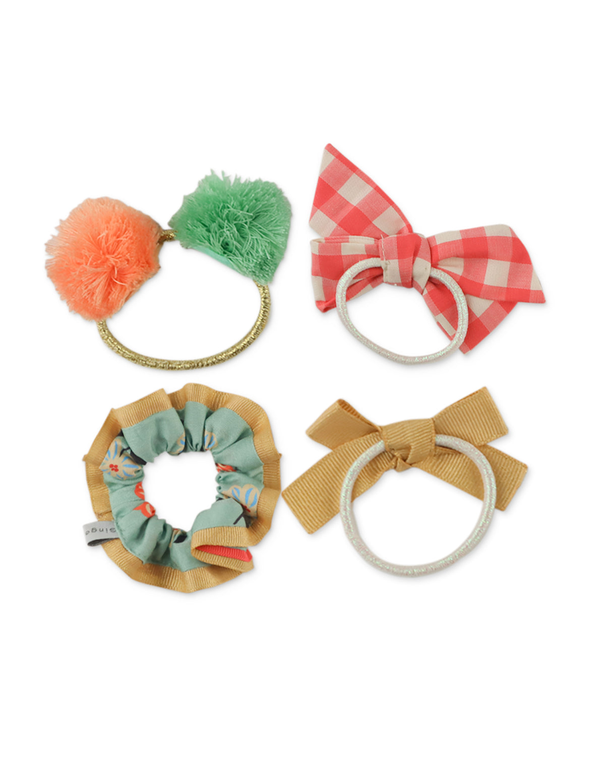 CLARA HAIR TIES AND SCRUNCHIE SET