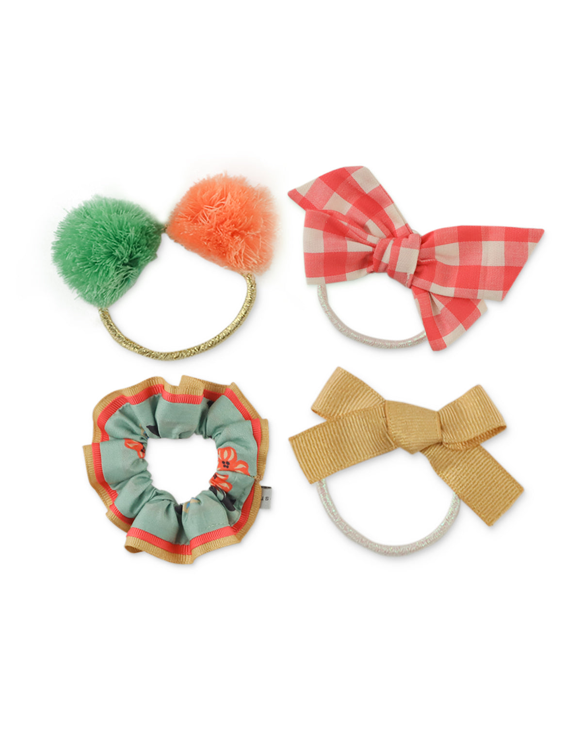 CLARA HAIR TIES AND SCRUNCHIE SET