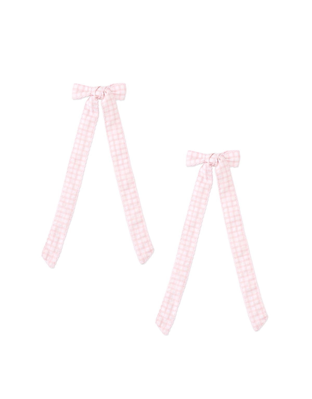 Odesa Checkered Long Bow Clips Set product photo