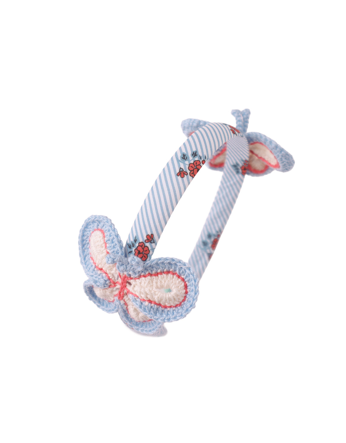 Wisteria Headband With Crochet Butterflies outfit styling