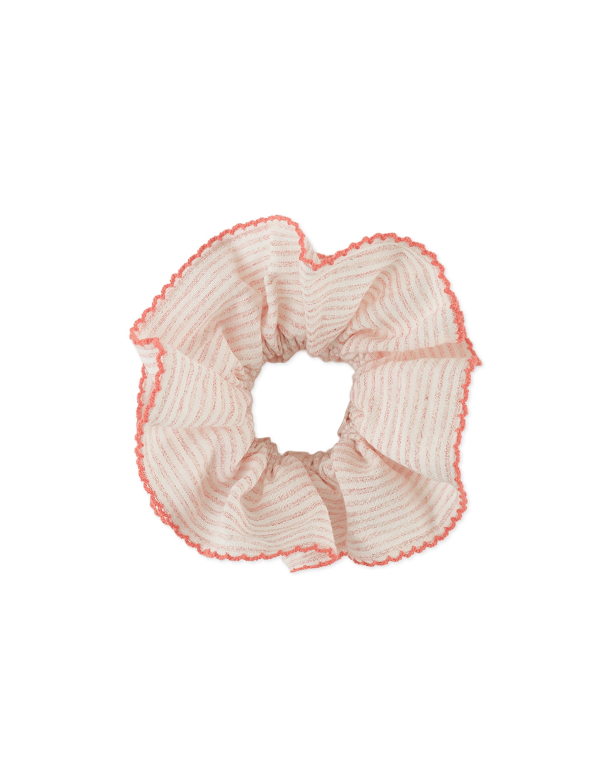 Rue Scrunchies With Picoting Edges