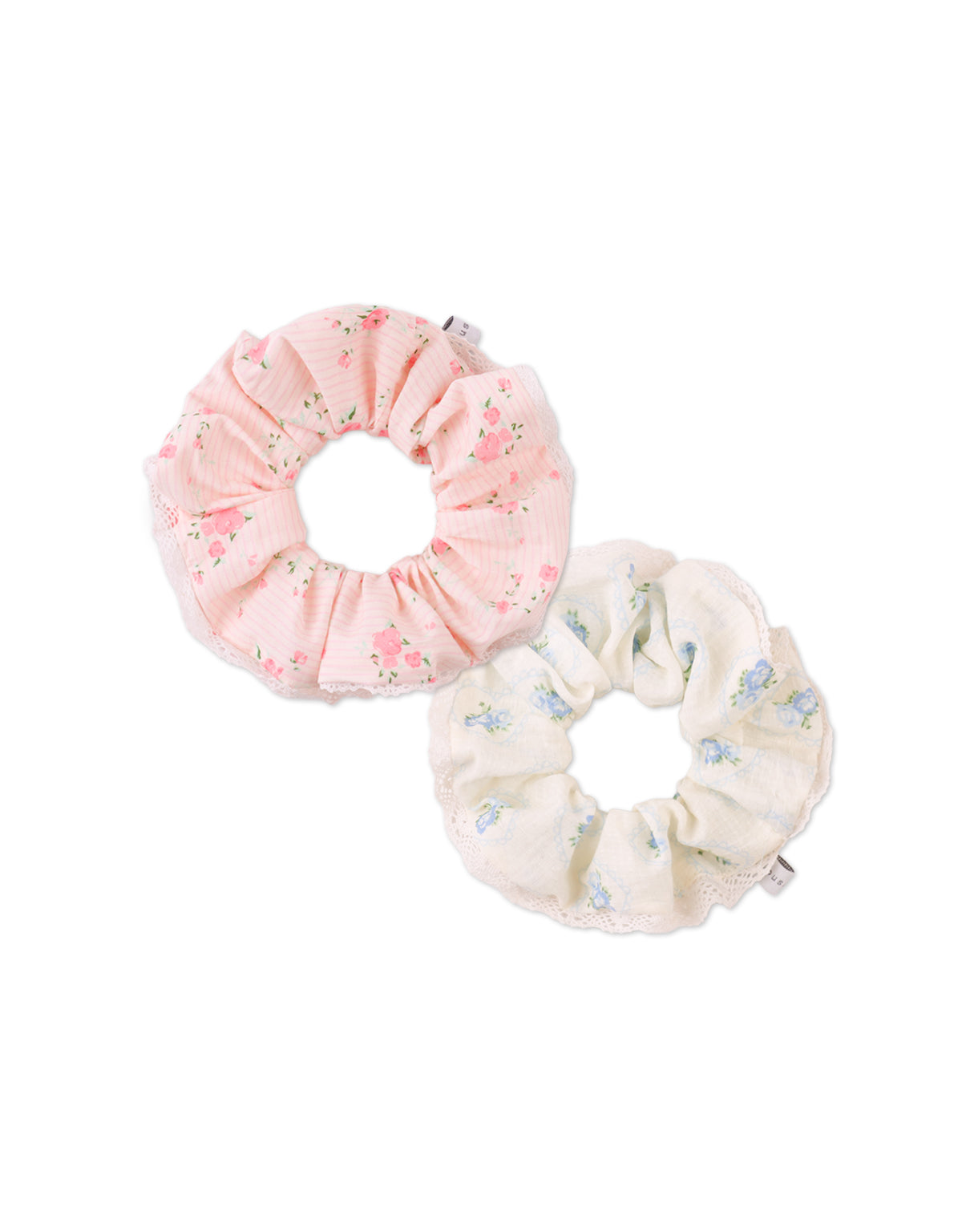 Wendy Scrunchie Set With Lace Trimmings product photo