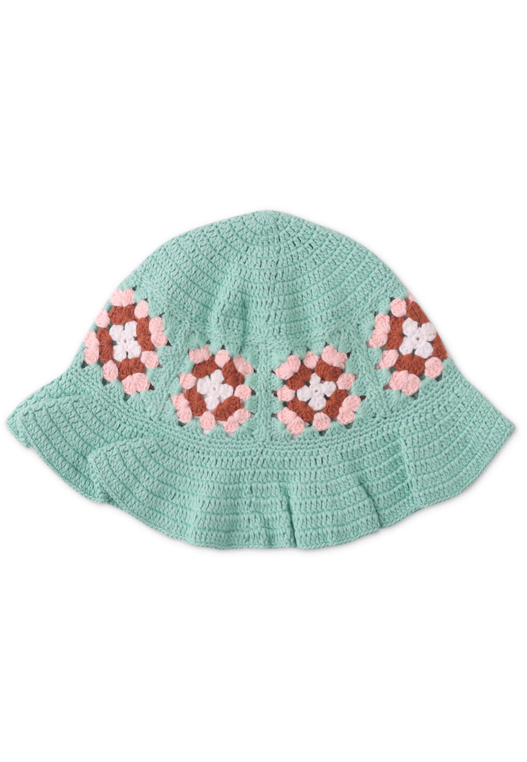 BABY GIRLS CROCHET HAT