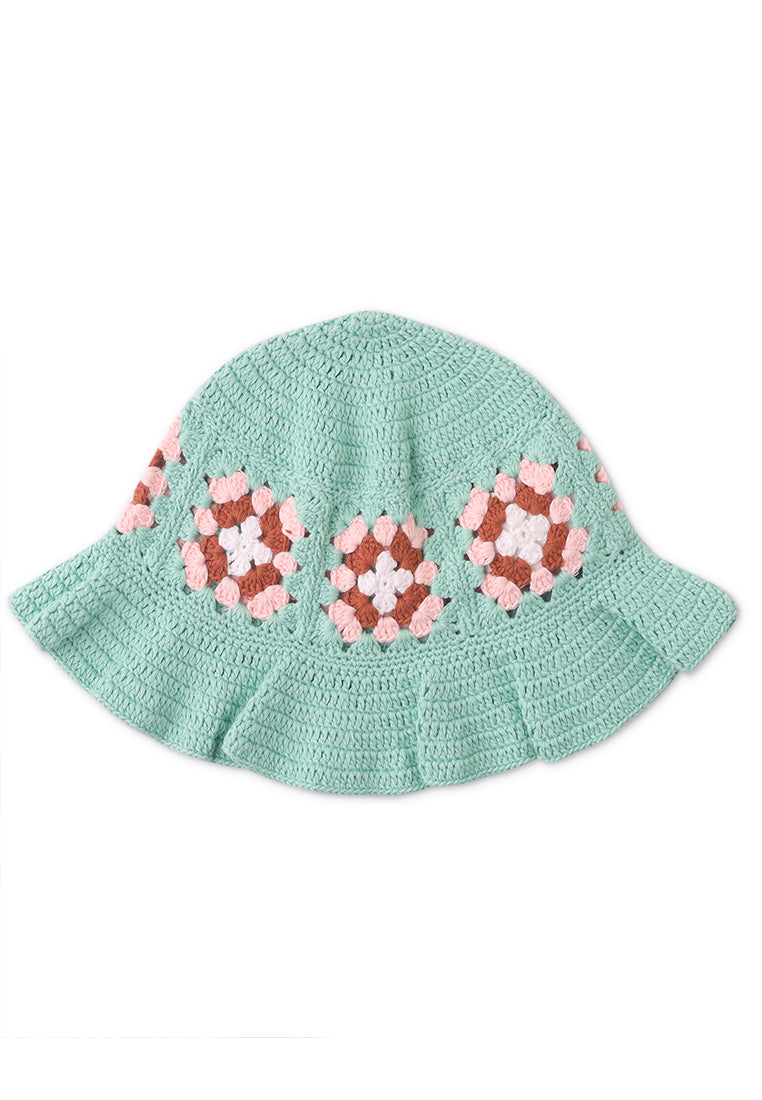 BABY GIRLS CROCHET HAT