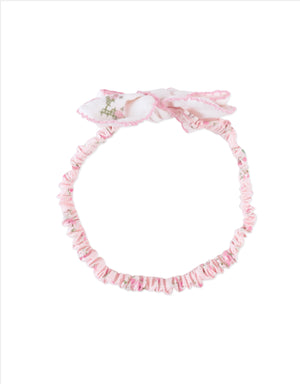 Baby Tessa Turban with Bow Embroidery style detail