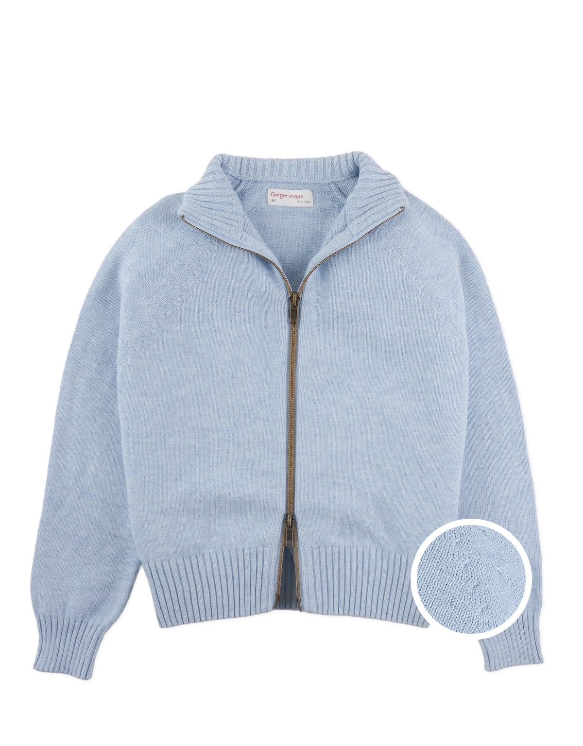 MALCOLM KNITTED CARDIGAN WITH DOUBLE ZIP