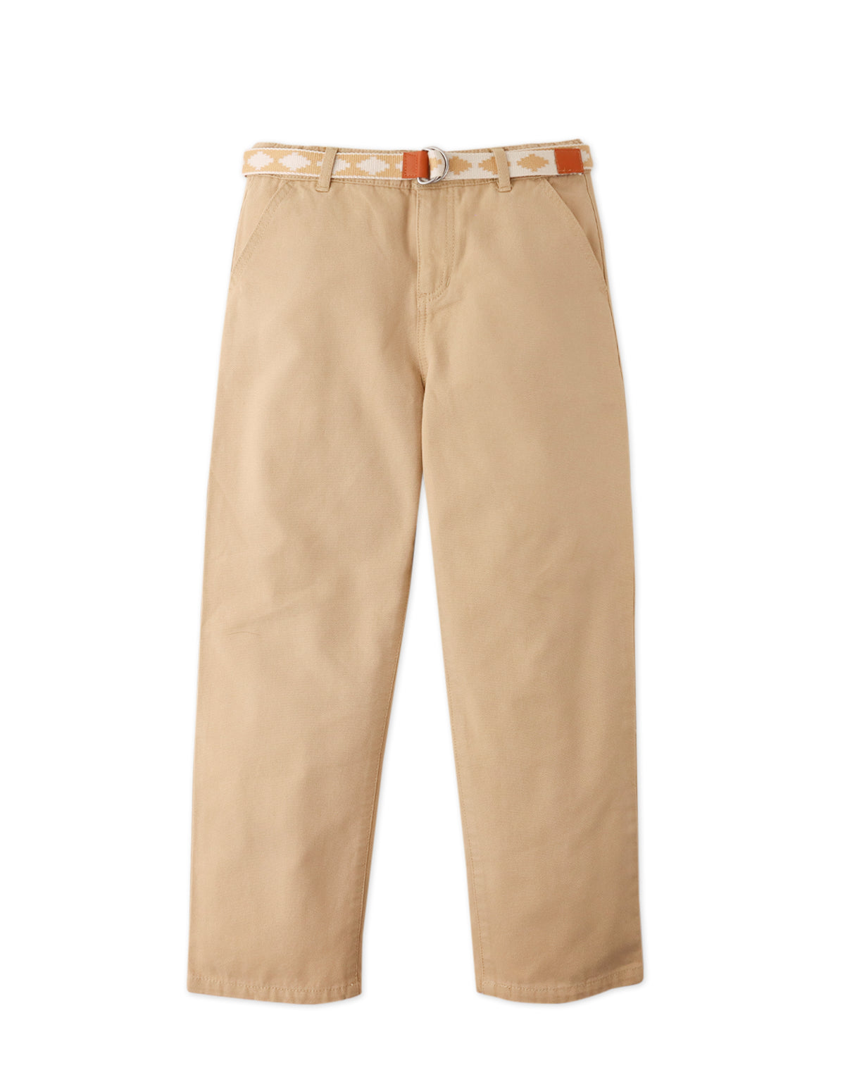 OSCAR STRAIGHT LEG PANTS WITH BELT