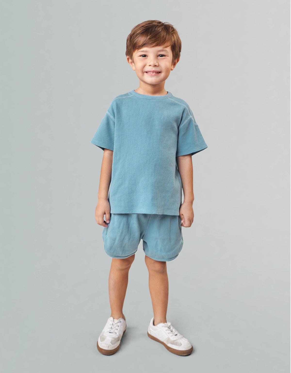 FLAVIUS PULL-ON SHORTS WITH EMBROIDERED LOGO