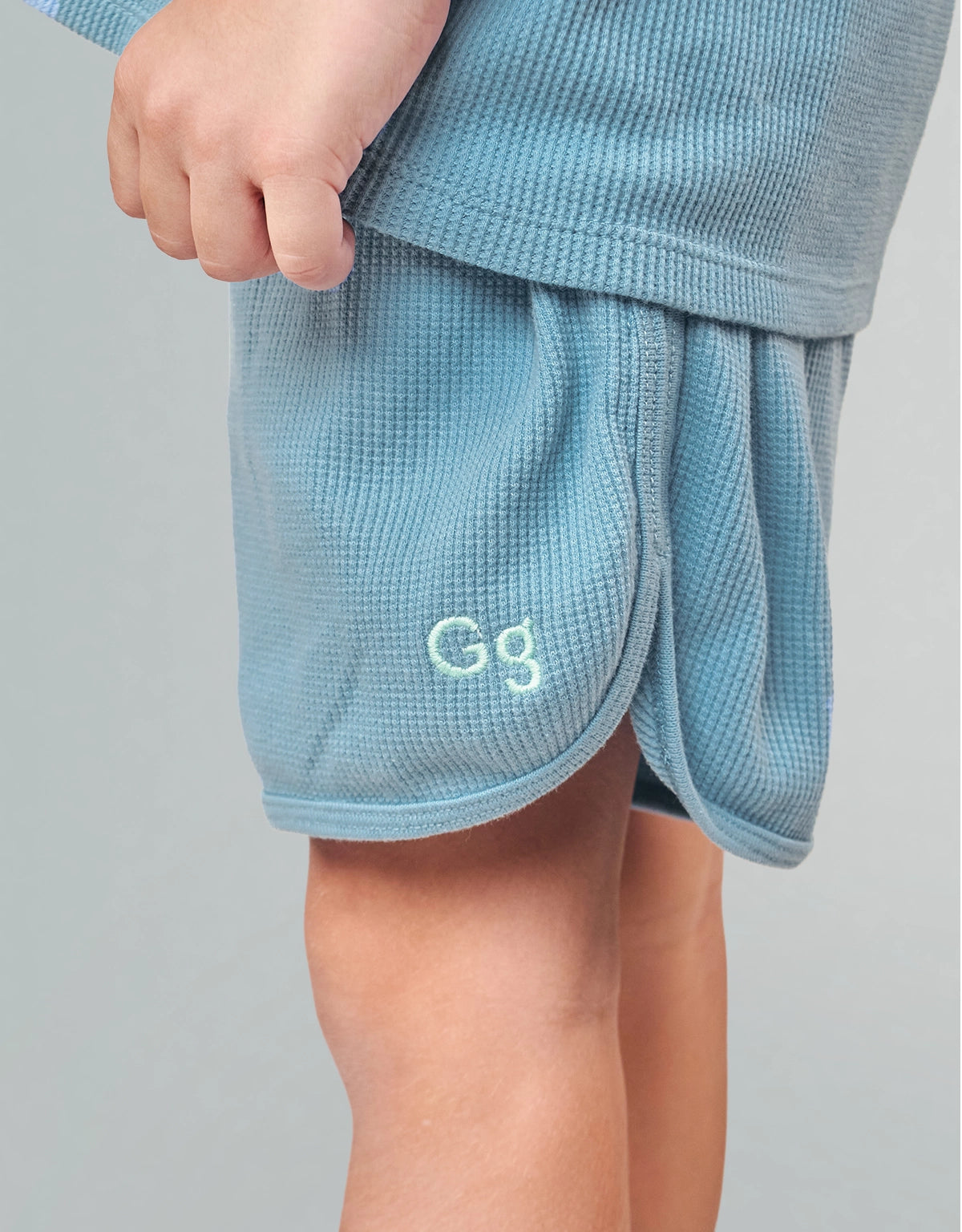 FLAVIUS PULL-ON SHORTS WITH EMBROIDERED LOGO