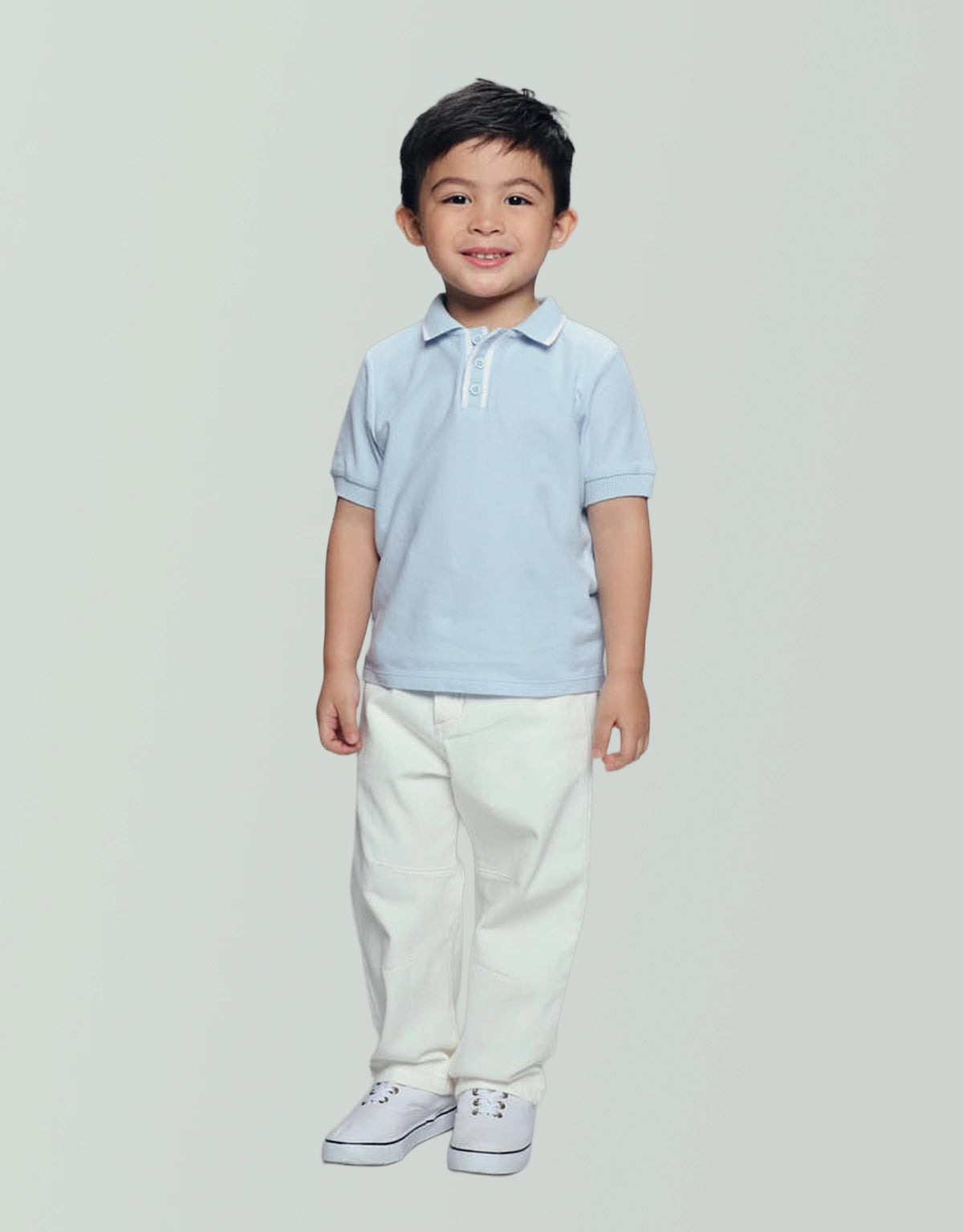 STEPHEN PIQUE KNIT POLO SHIRT