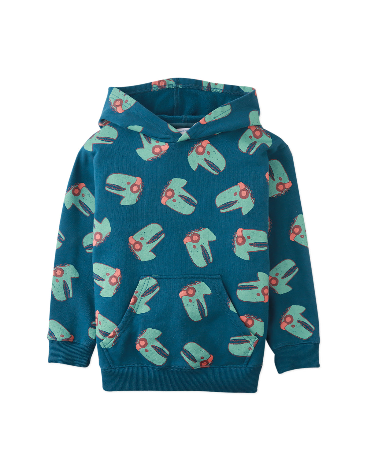MAGNUS HOODED SWEATSHIRT JURASSIC JAM WITH POCKET