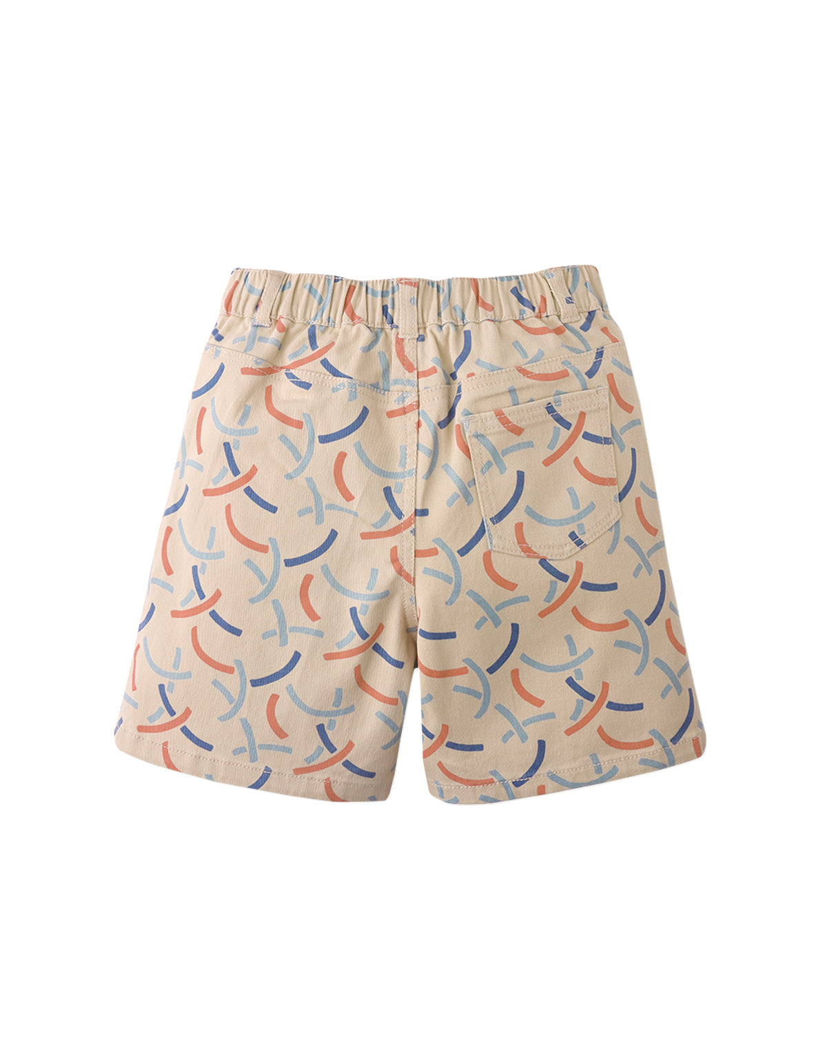 BOYS ALFIE SHORTS IN HOOPS ALL-OVER PRINT