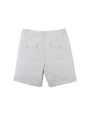 Karl Linen Dressy Shorts outfit styling