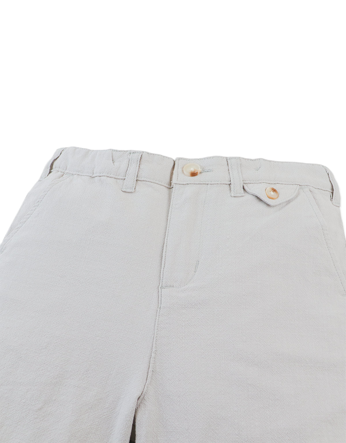 Karl Linen Dressy Shorts front view