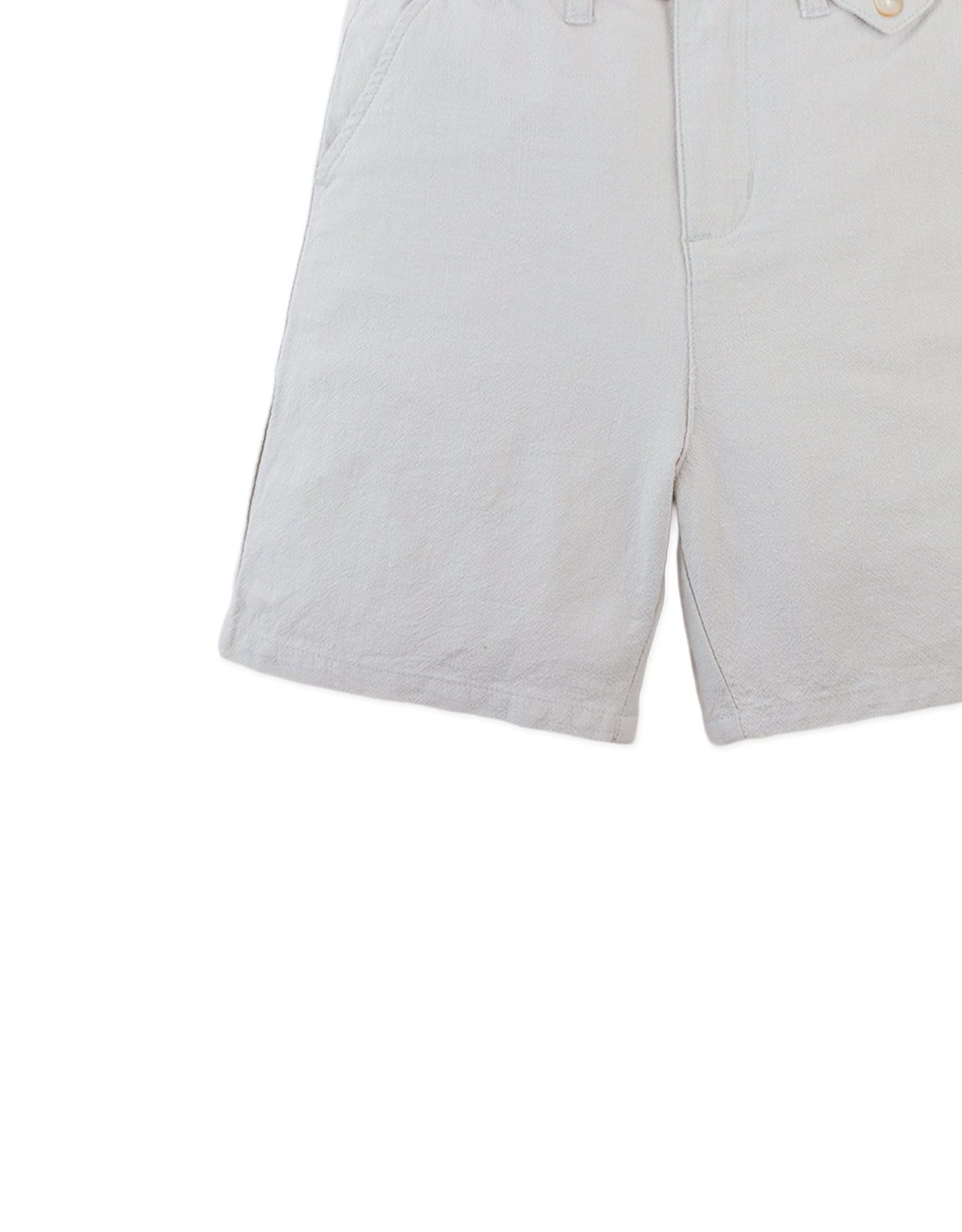Karl Linen Dressy Shorts style detail