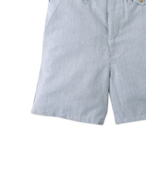 Karl Linen Dressy Shorts close-up detail
