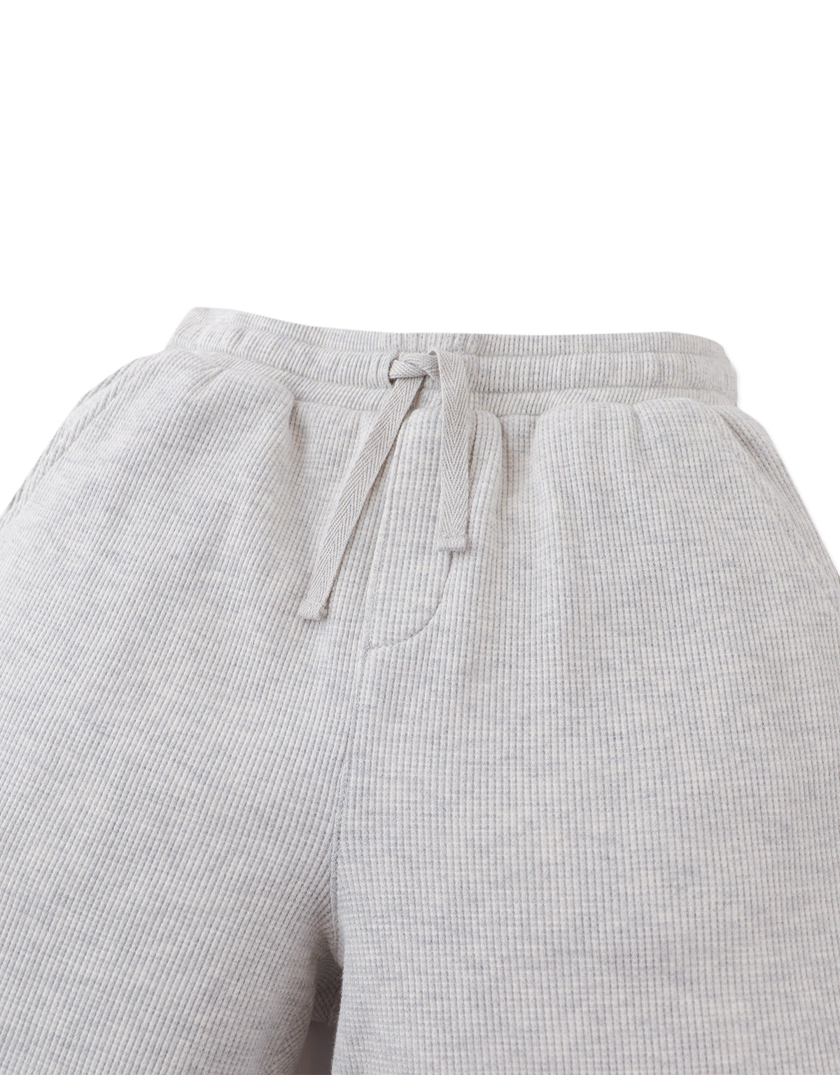 Denzel Waffle Knit Drawstring Shorts