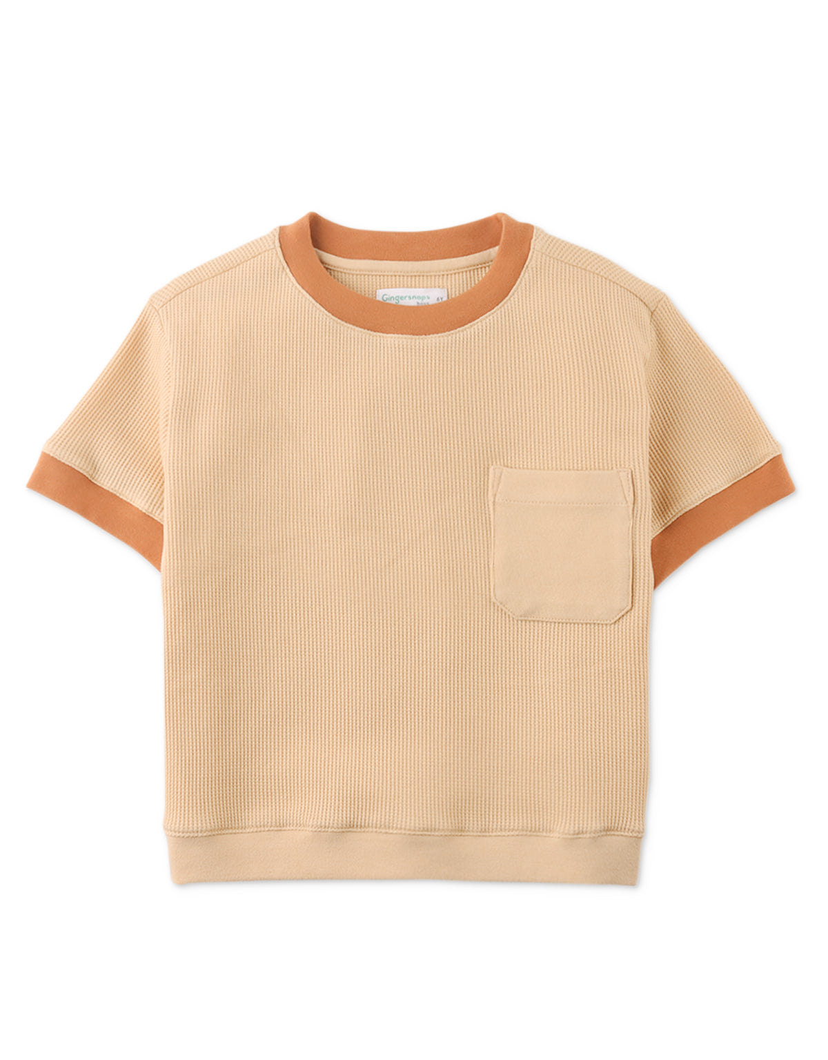 CHARLES WAFFLE TEE