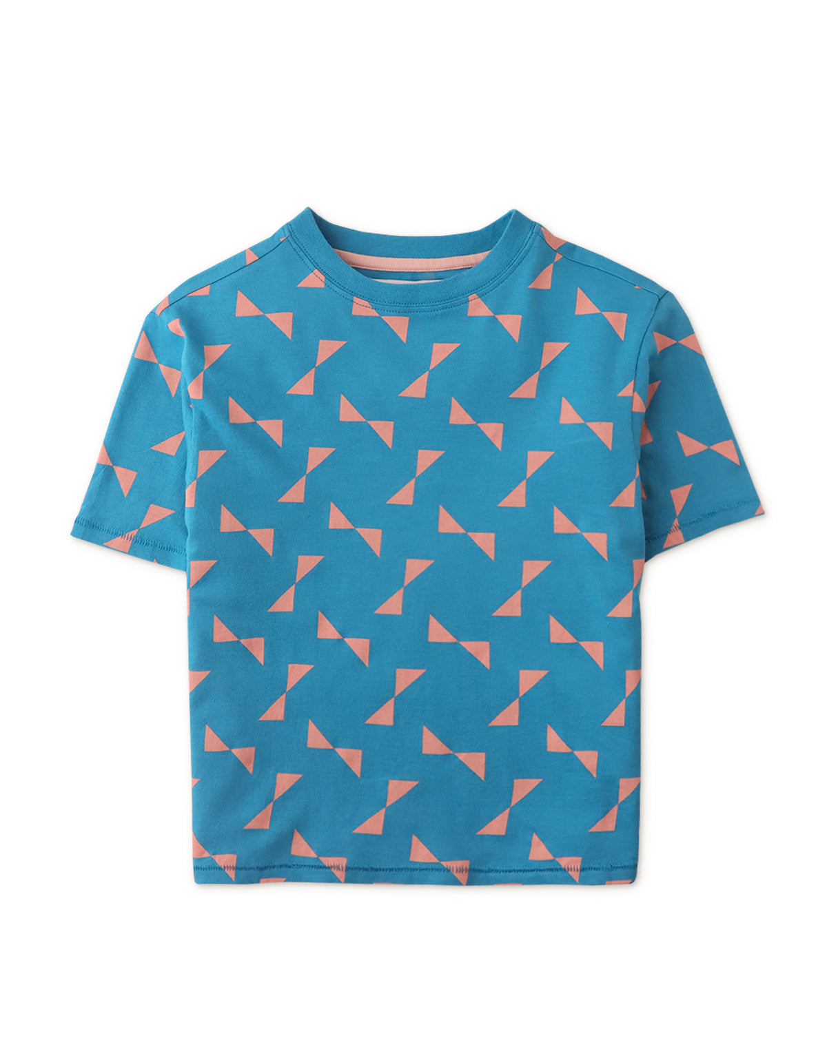 AUSTIN GRAPHIC TEE IN TRIANGLE PRINT