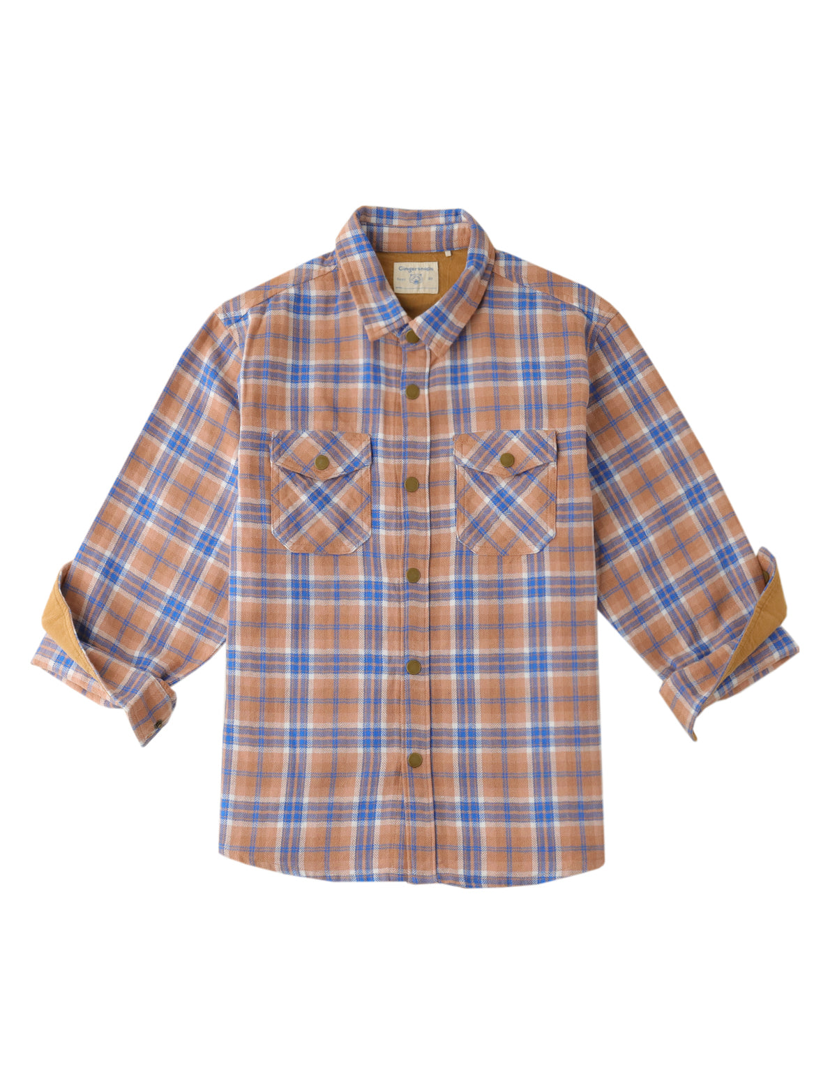 BOYS CHECKS FLANNEL SHIRT