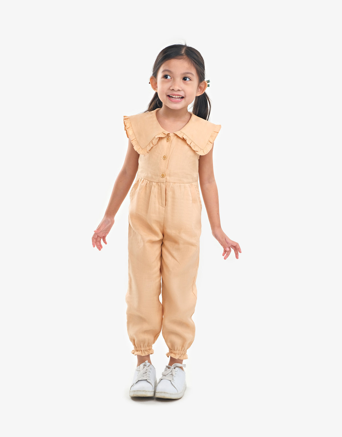 GIRLS BIG COLLAR JUMPSUIT