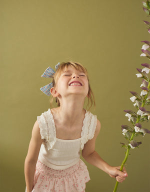 Sandra Pattern Top with Smocked Straps product photo