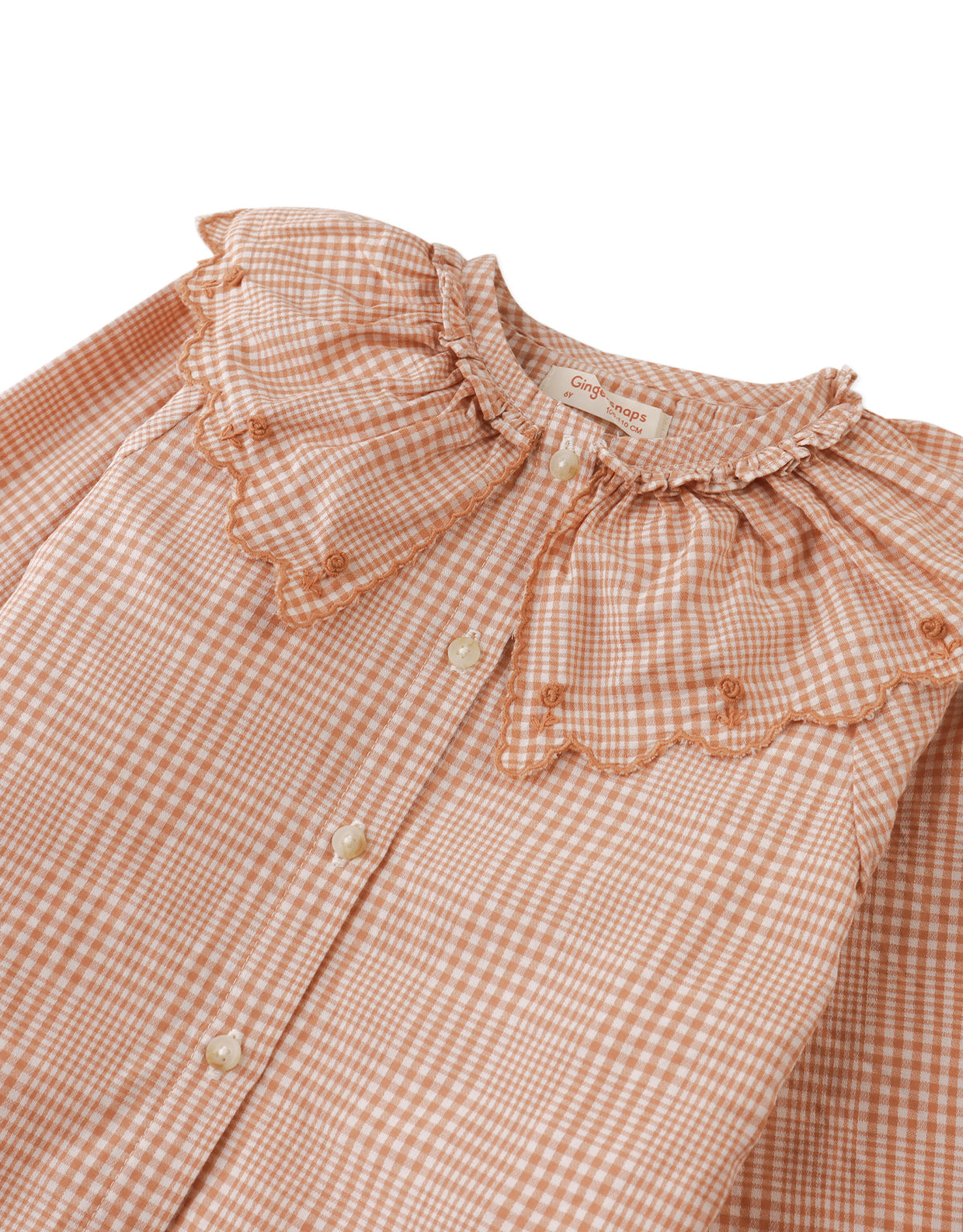 HELEN BLOUSE BAUER WITH BOUILLON EMBROIDERED CAPE