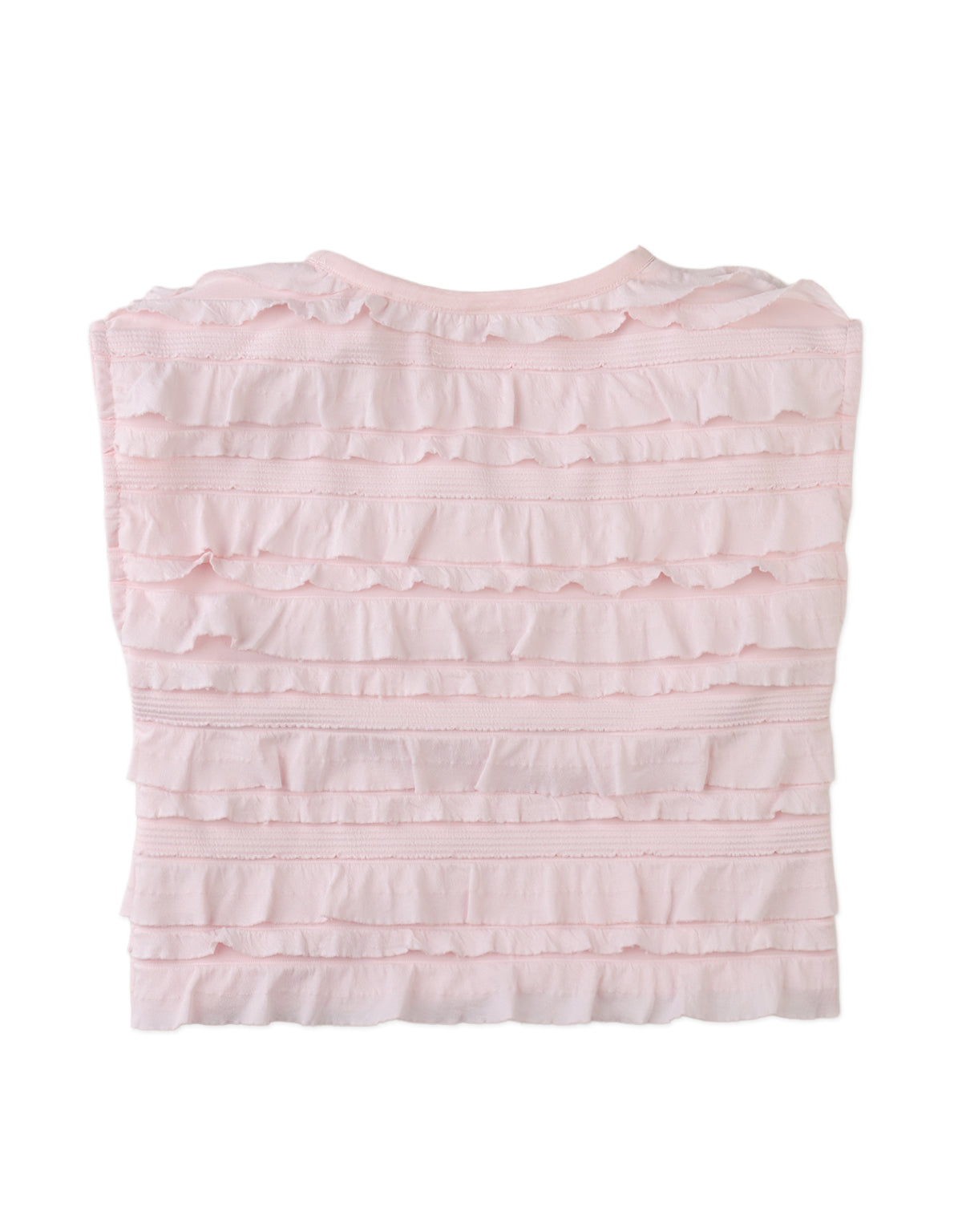 Close-up detail of the back of the Cora Blouse showing clean construction and smooth finish.