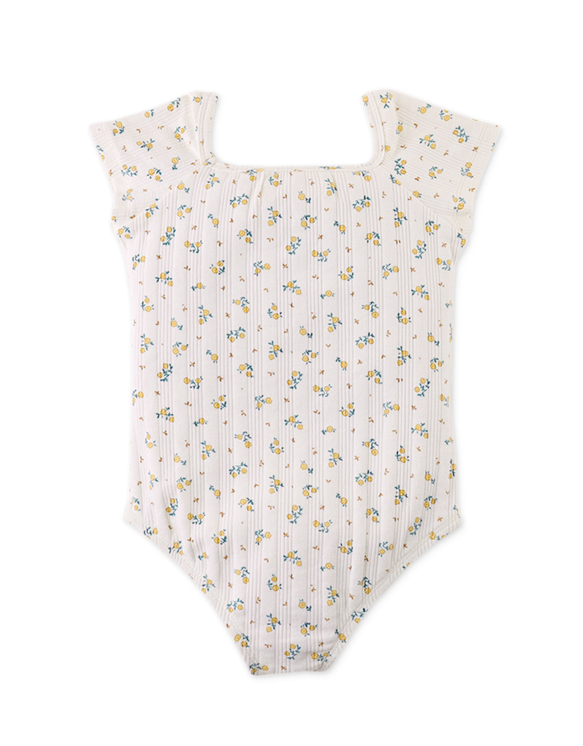 GIRLS DITSY PRINT BODY SUIT