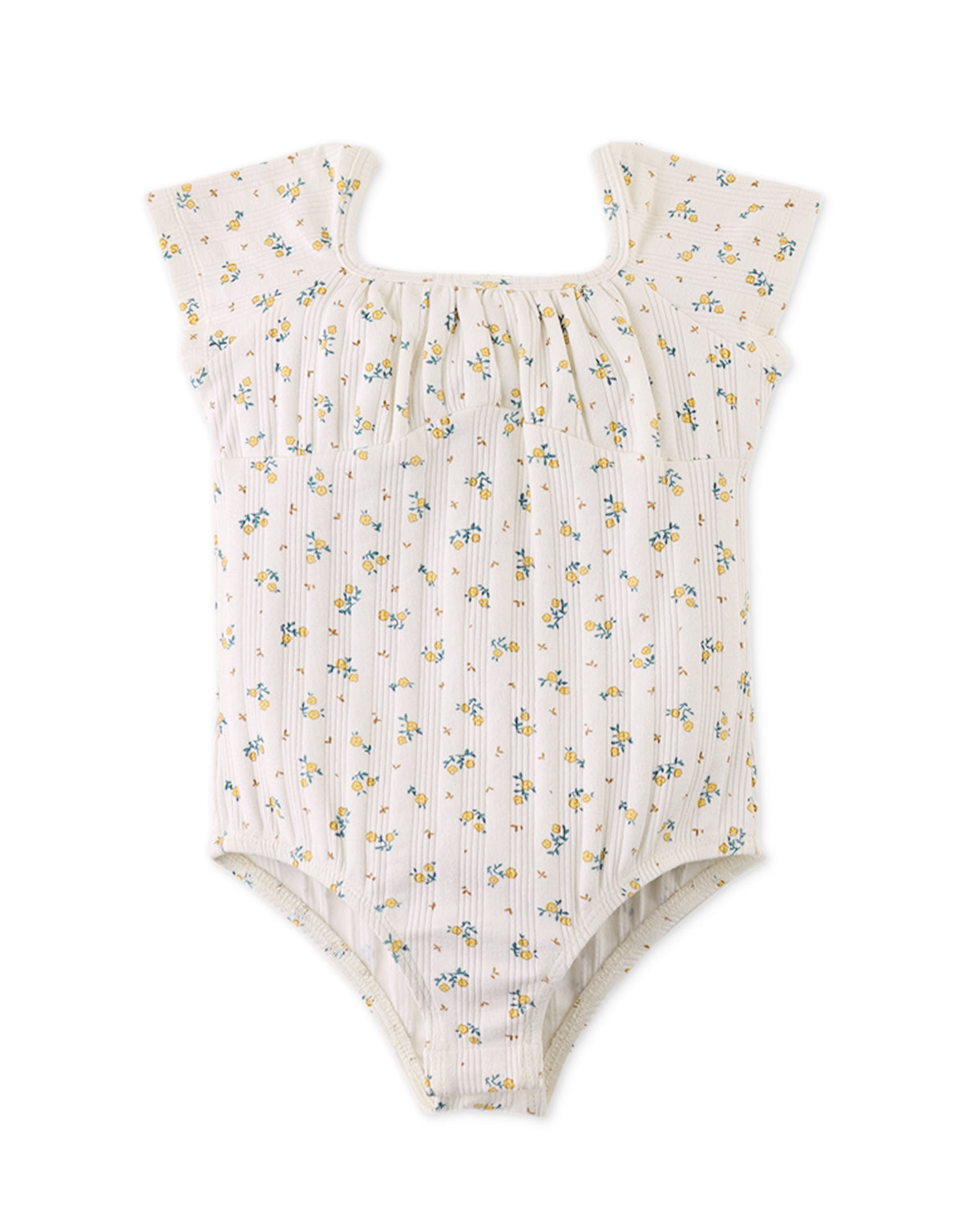 GIRLS DITSY PRINT BODY SUIT