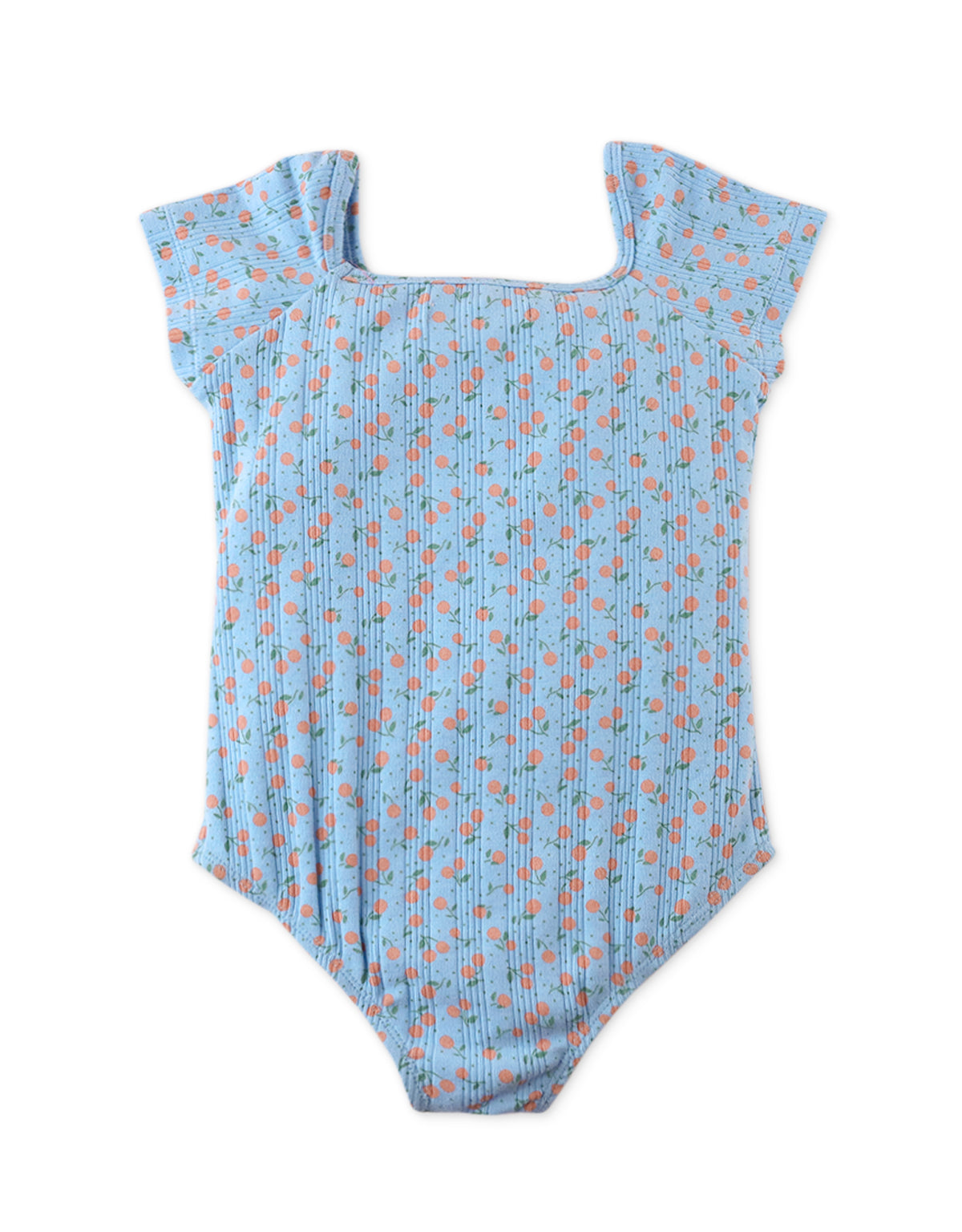 GIRLS DITSY PRINT BODY SUIT