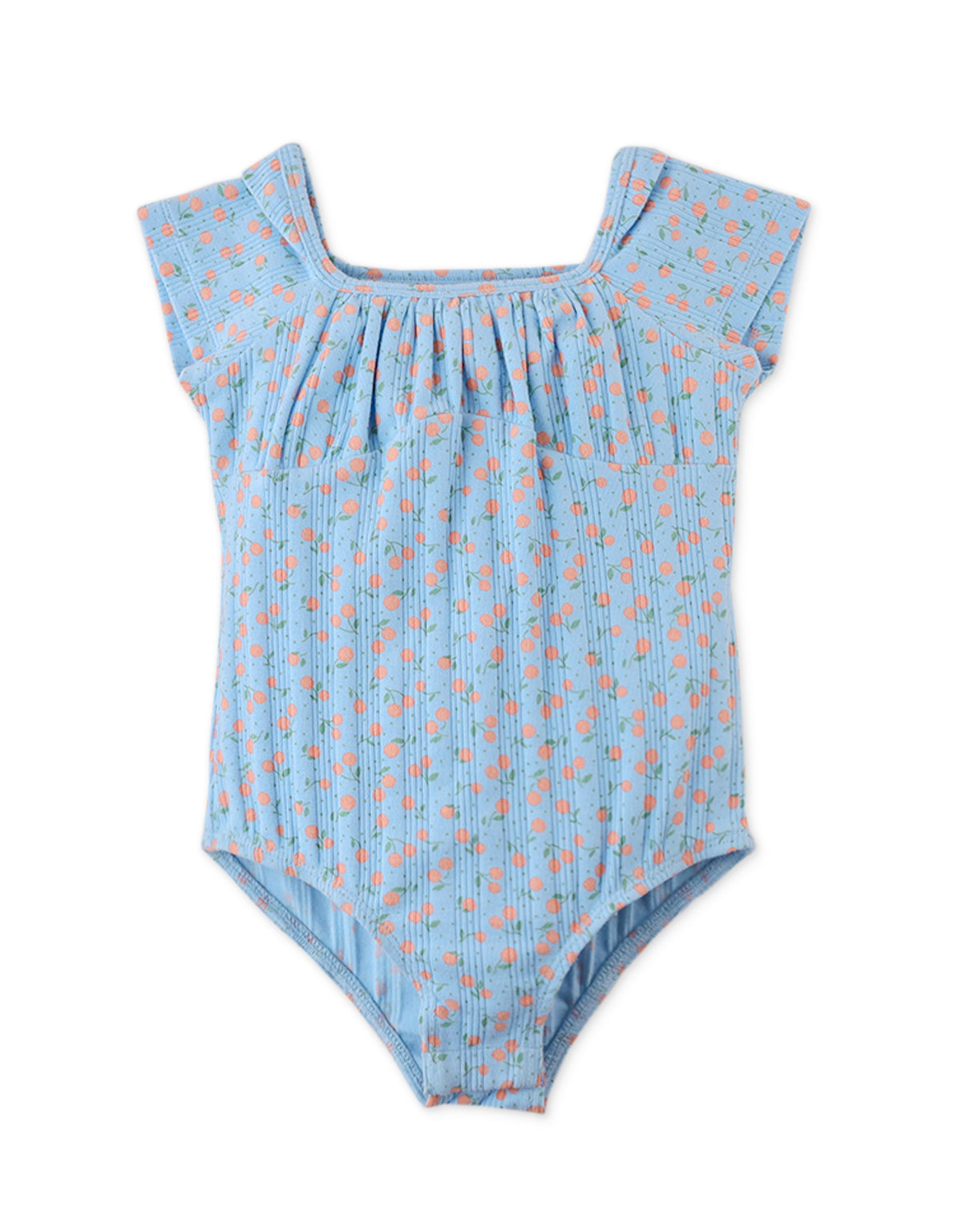 GIRLS DITSY PRINT BODY SUIT