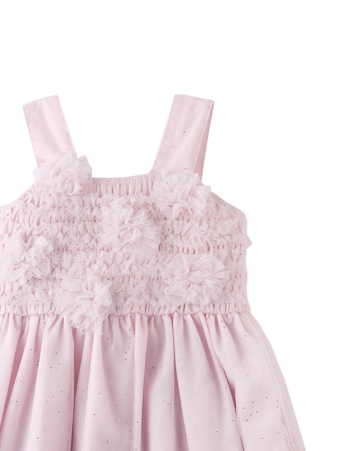 MARGOT DRESS IN PINK WITH CORSAGE