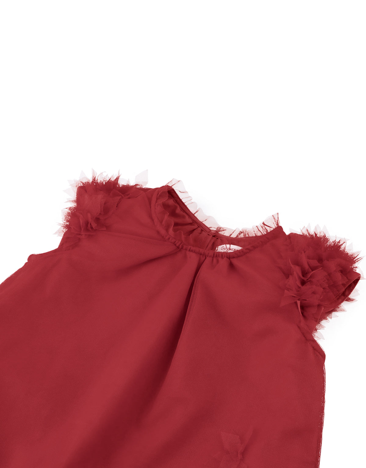 DOROTHY SWING DRESS WITH FLORAL APPLIQUES