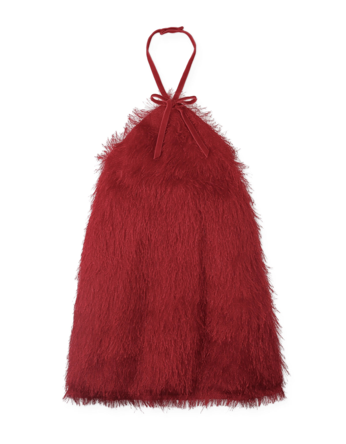 SABINE HALTER SHIFT DRESS WITH BOW DETAIL