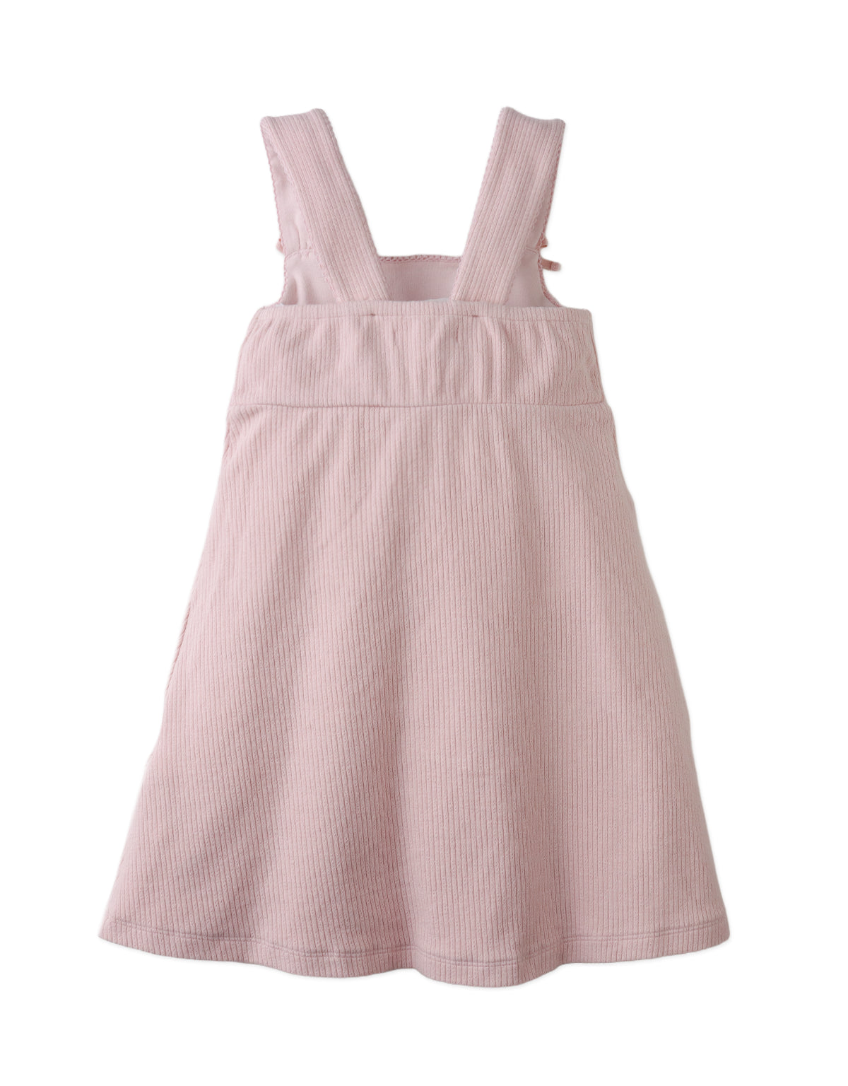 Close-up detail of the back of the Colette Dress showing clean finishing and lightweight structure.