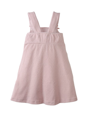 Close-up detail of the back of the Colette Dress showing clean finishing and lightweight structure.