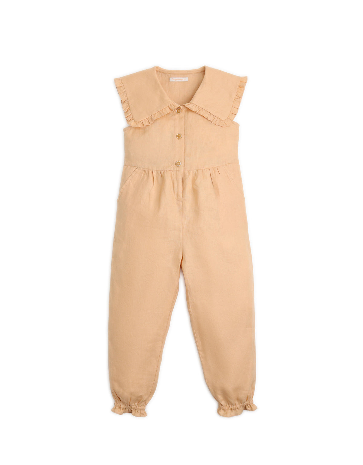 GIRLS BIG COLLAR JUMPSUIT