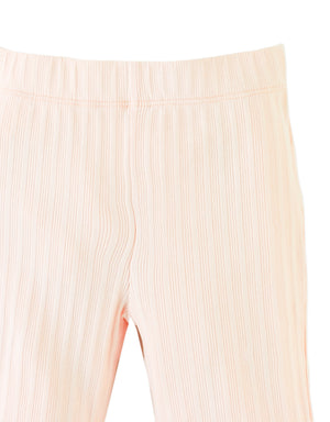 Raisa Ribbed Bootcut Leggings close-up detail